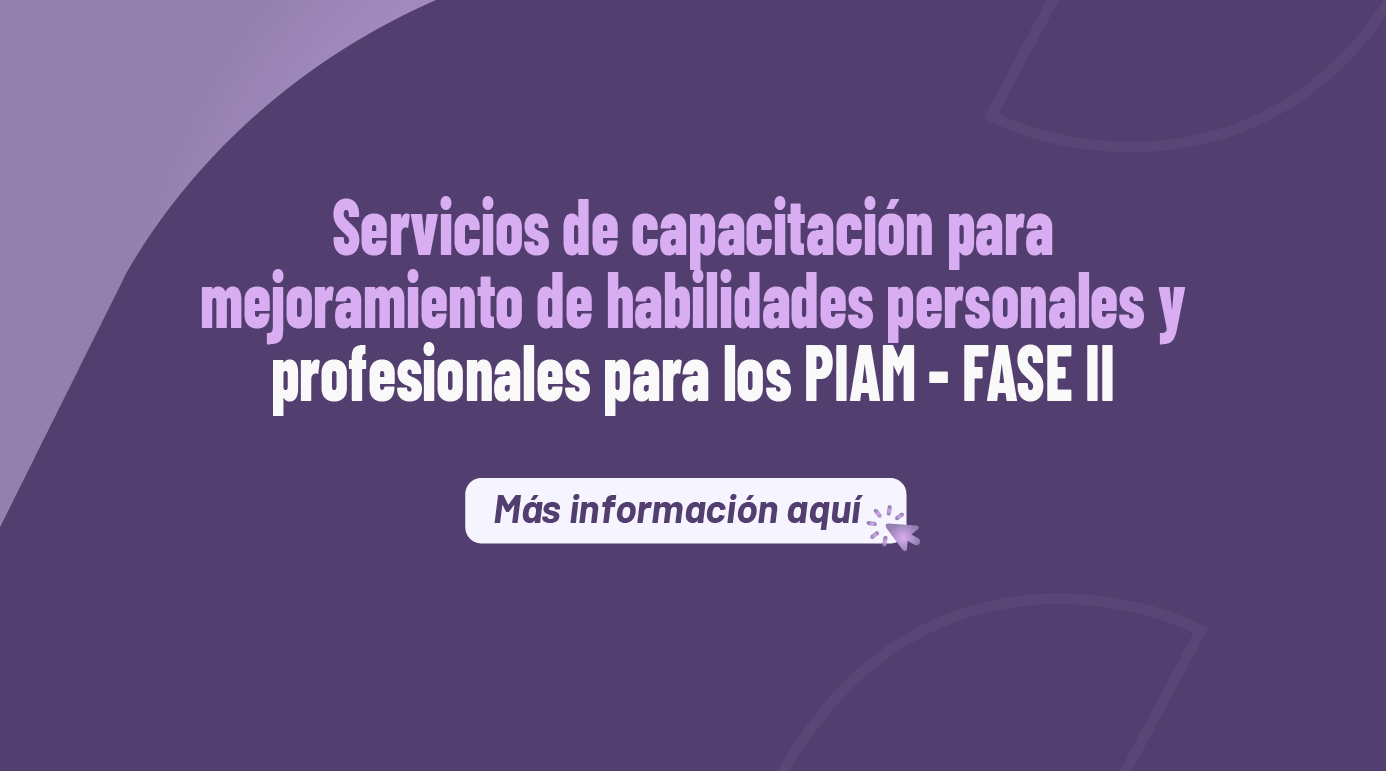 ¡Sé parte del equipo de trabajo de PROFECPIAM!