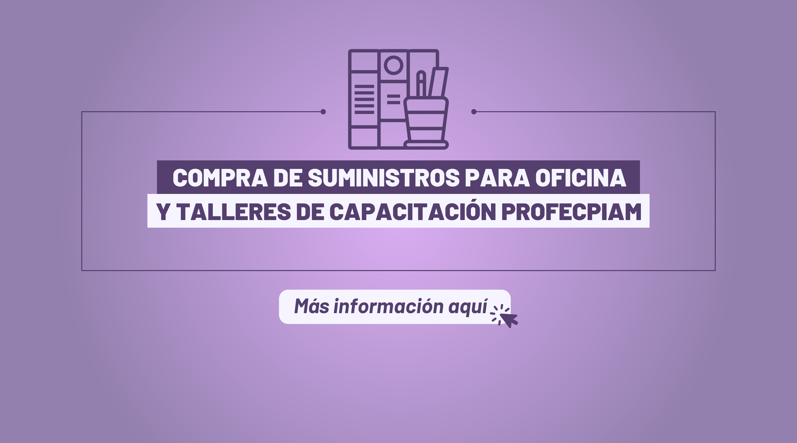 ¡Sé parte de los proveedores de PROFECPIAM!