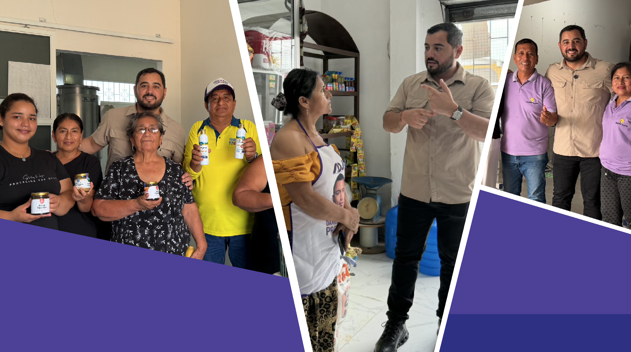 Santa Elena muestra una Economía Popular y Solidaria diversa que avanza con inversión y respaldo del Gobierno Nacional